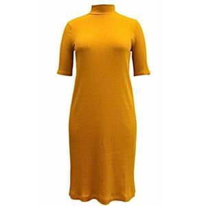 Style & Co Petite Ribbed Mock-Neck Dress women’s size PS